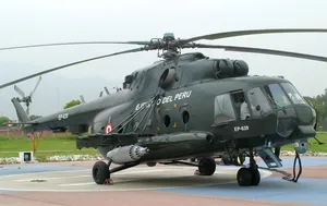 سقوط بالگرد نظامی در جنوب پرو/ ۱۵ کشته