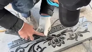 مهارت عجیب در کارکردن با ابزار و سنگ! (فیلم)