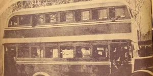 اولین اتوبوس دوطبقه تهران در هشتاد سال پیش (عکس)